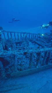Exploring below, mapping the remains of ships that were sunk in WWII.