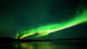 Aurora borealis - strahlende Nordlichter.
