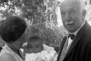 Sternstunde Musik Richard Strauss – Der Schattenmann Richard Strauss mit Schwiegertochter Alice und Enkel