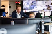 Head of Security and Resilience, Graham White, working in the Integrated Operations Centre at Sydney Airport.