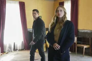 Nick Torres (Wilmer Valderrama, l.); Ellie Bishop (Emily Wickersham, r.)