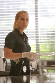 Bei einer Tatortbesichtigung wurde der unter Mordverdacht stehende Donny Lopez mit einem Fleischerbeil erschlagen. Calleigh Duquesne (Emily Procter) und ihre Kollegen vom CSI-Team haben auf einer Glasscheibe einen Gesichtsabdruck gefunden. Wird das den Täter überführen?