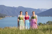 Seeleitn Dreig'sang - v.l. Antonia Grauvogl, Hannal Hoellwart, Fanny Hoellwart