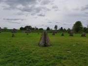 Avebury-Steinkreis, Wiltshire, England.