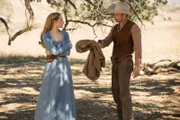 Dolores Abernathy (Evan Rachel Wood), William (Jimmi Simpson).