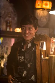 HBO  2016  The Deuce Season 106 Characters:  James Franco-  Vincent/ Frankie Margarita Levieva-  Abby Parker Chris Coy-  Paul Hendrickson Jaime Newmann-  Ashley Ari Kappatos-  George The Greek Arron Dean Eisenberg-  Todd Lang