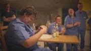 V.l.: André, Timon, Florian und Alina