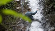 Bear Grylls and crew film Man vs. Wild in Panama.