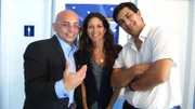 Anthony meets Penguin Hotel owners Markus Friedli and Giada Rocca for the first time, as seen on Travel Channel's Hotel Impossible.