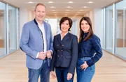 Von links: Tilmann Schöberl, Ursula Heller und Sandra Rieß. Maximilian Schafroth übernimmt die Fastenrede.
