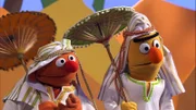 Ernie und Bert sind unterwegs.