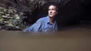 Bear Grylls on location in Panama jungle.