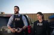 Special Agent Omar Adom 'OA' Zidan (Zeeko Zaki, l.); Special Agent Maggie Bell (Missy Peregrym, r.)
