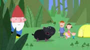Nur ein Gnom kann Maulwürfe vom Zelt fernhalten.
