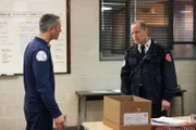 l-r: Kelly Severide (Taylor Kinney),  Van Meter  (Tim Hopper)