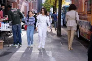 l-r: Lily Goldenblatt (Cathy Ang), Charlotte York (Kristin Davis)