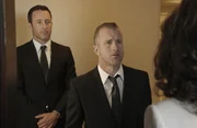 Steve McGarrett (Alex O'Loughlin, l.) Danny Williams (Scott Caan, r.)