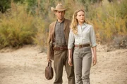 L-R: William (Jimmi Simpson) und Dolores Abernathy (Evan Rachel Wood).