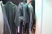 A ghost hand reaches out from the closet.