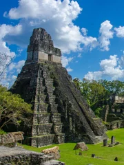 Ruins in the Maya City Tikal in Guatemala