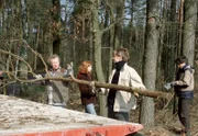 Jan (Reinhardt Krökel), Hexe (Marleen Lohse), Uwe (Lennardt Krüger), Timo (Marco Soumikh).