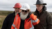 (left to right) Todd Hoffman, Jack Hoffman and Hunter Hoffman, the heart of the mine together at the end of their tough season.