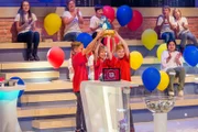 Das Rateteam aus Schwabhausen/Deutschland freut sich über den Sieg.