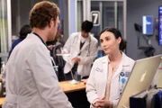 CHICAGO MED -- "On Days Like TodayÖ Silver Linings Become Lifelines" Episode 814 -- Pictured: (l-r) Nick Gehlfuss as Will Halstead, Lilah Richcreek Estrada as Nellie Cuevas.