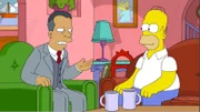 "Die Simpsons", "Homer, die Pfeife." Nach einem Eklat bei einer Veranstaltung sollen die Kinder in der Schule über ihre persönlichen Helden sprechen. Lisa bereitet eine Rede über die Wissenschaftlerin Marie Curie vor. Als sie feststellt, dass ein Schulkollege dasselbe Thema gewählt hat, improvisiert Lisa kurzerhand und spricht über Homer. Ihre Lobeshymne verbreitet sich über das Internet und macht Homer schlagartig berühmt. Bald meldet sich der Fußballverband, um ihn als Schiedsrichter für die Weltmeisterschaft zu verpflichten.