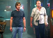 Zwei sitzen in der Falle: Sam Trammell als Sam Merlotte, Chris Bauer als Detective Andy Bellefleur.