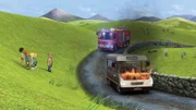 Trevors Bus steht in Flammen. Er hätte besser auf Norman Price hören sollen.
