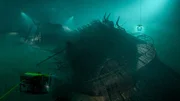 Das Wrack ist heute größtenteils zerstört durch Sprengungen, die plündernde Taucher nach Kriegsende durchgeführt haben.