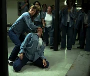 Diana Lupo as Corn Rows and Ivana Milicevic as Carrie Hopewell