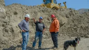 Todd Hoffman, Andy Spinks, Trey Poulson at Buckland.