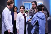 (l-r) Nick Gehlfuss als Will Halstead, Lilah Richcreek Estrada als Nellie Cuevas, Antonio Jaramillo als Hector, Galilea La Silva als Maria