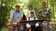 Axel Bulthaupt unterwegs mit modernen Wandermusikanten. Die haben eine lange Tradition in der Pfalz.