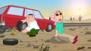 Peter Griffin (l.); Lois Griffin (r.)