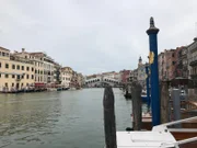 Venedig Kanal und Brücke Landschaft
