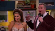 L-R: Barbara "Barb" Thunderman (Rosa Blasi), Hank Thunderman (Chris Tallman)