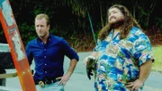 Versuchen gemeinsam, einen Mörder zu finden: Danny (Scott Caan, l.) und Jerry Ortega (Jorge Garcia, r.) ...