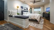 Wanda Sykes, alongside Drew and Jonathan Scott, as they reveal renovations of the main bedroom for Wanda’s honorary niece Amber, as seen on Celebrity IOU.