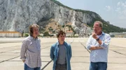 V.l.: James May, Richard Hammond und Jeremy Clarkson in Gibraltar.