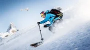 Andrzej Bargiel während einer Trainingseinheit in La Grave, Frankreich
