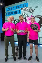 Univ.-Prof. Dr. Helmut Jungwirth (Mikrobiologe und Leiter des Geschmackslabors, Uni Graz), Martin Puntigam, Dr. Florian Freistetter (Astronom)
