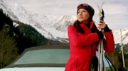 Frühling in Weiss Sie geniesst den Winter im Dorf namens «Frühling»: Simone Thomalla als Katja Baumann