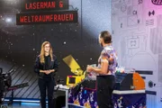 Martin Puntigam mit Carmen Possnig.