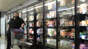 Jonathan, grocery, standing, front