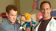 (v.li.): John C. McGinley (r. Perry Cox), Christopher Meloni (Dr. Norris).