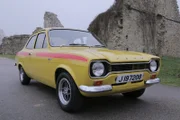 The finished Ford Escort Mexico at the National Motor Museum