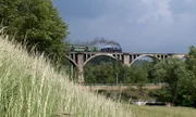 Feistritztalbahn Grub Viadukt.
